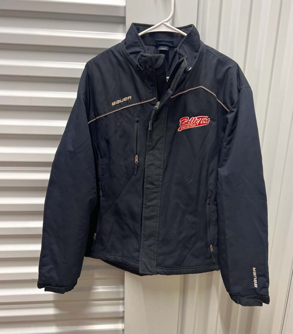 Bauer Team Youth XL Belle Tire AAA Detroit Hockey Warmup Jacket